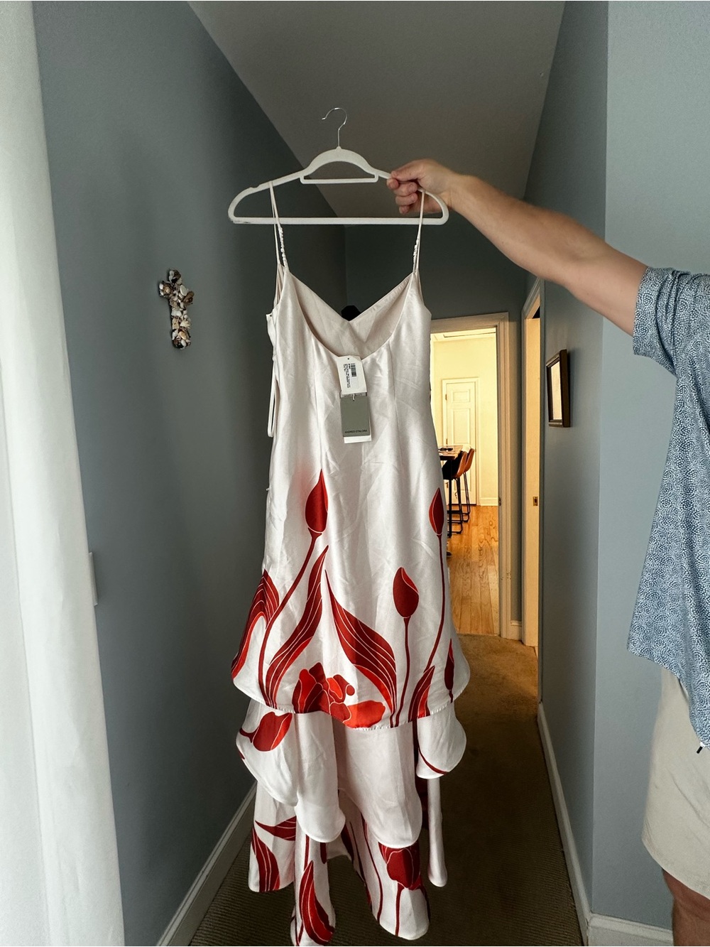 ANDRES OTALORA  Arte Mio Tulip-Printed Maxi Dress - Picture 7 of 8